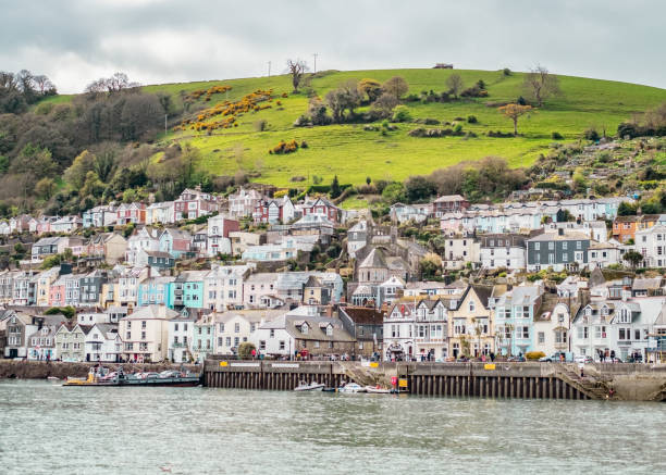 istock Seaside Village Featuring a Hill 1372399539