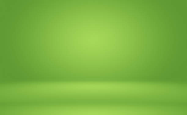 istock Green gradient abstract background empty room with space for your text and picture. 1372404587