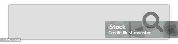 Two Input Search Box Gray Search Box A Search Bar With Input Fields Vectors Stock ...