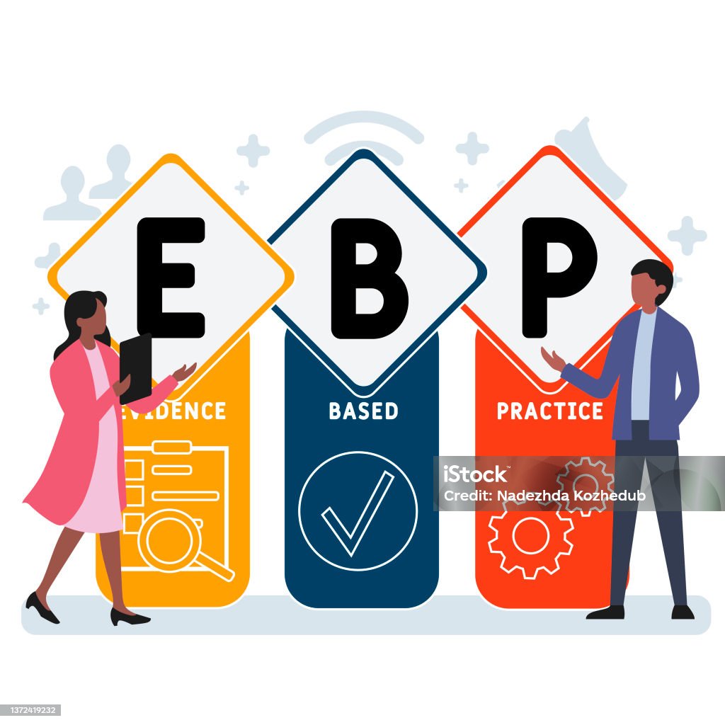 Ebp Sticker Ebp Evidencebased Practice Acronym Stock Illustration - Download Image ...