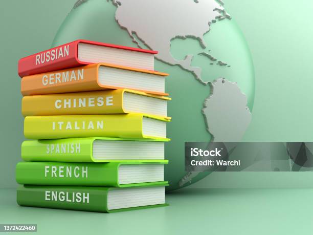 Learning New Languages And Translation Concept Stock Photo - Download Image Now - Non-Western Script, Translation, Communication