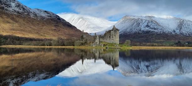 istock Kilchurn in winter 1372422604