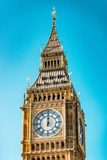 istock Close-up on the Big Ben 1372440174