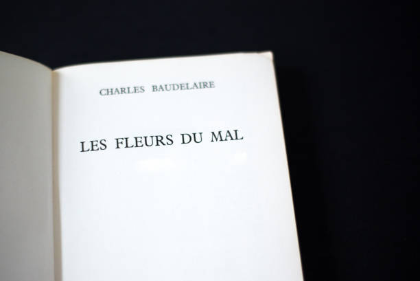 istock Open Book, Title Page: The Flowers of Evil 1372443437