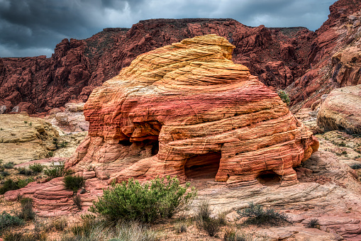 View from Valley of Fire state Park near Las Vegas, Nevada  4/14/2018