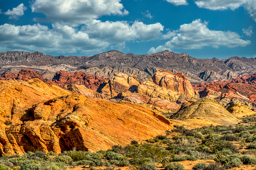 View from Valley of Fire state Park near Las Vegas, Nevada  4/14/2018