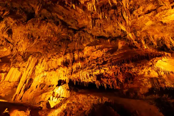 Photo of Luray Caverns, Virginia, USA.