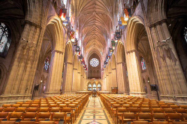 catedral nacional de washington - episcopalian - fotografias e filmes do acervo