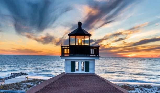 istock Boca Grande Lighthouse Lantern Room Sunset 1372451926
