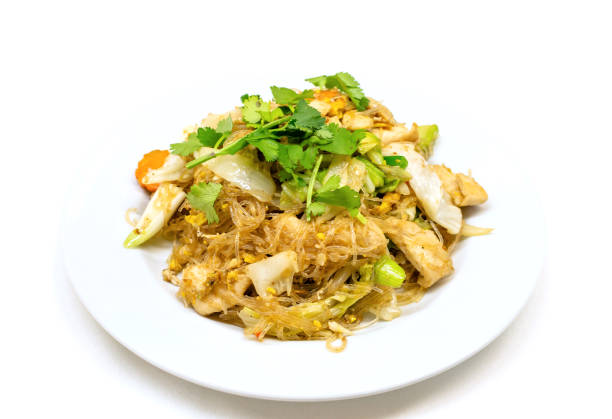 istock Pad woon sen, Thai food 1372453066