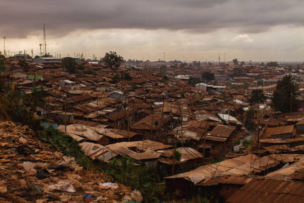istock Aerial view of Kibera, Kenya 1372463027