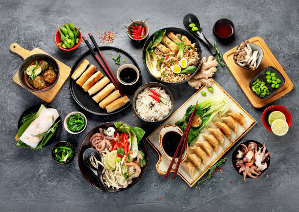 istock Asian food concept. 1372464316