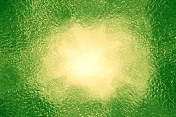 green liquid glass, art abstract background for device screens or other art design