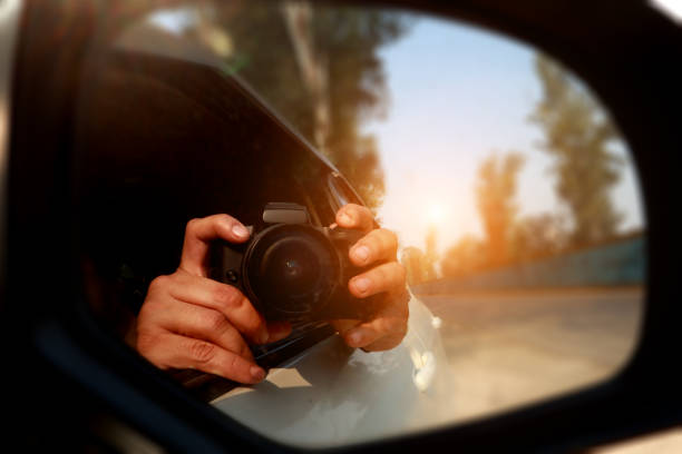 istock Photographer taking a picture by using DSLR camera 1372476781
