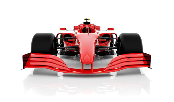 istock generic racecar (racing car) prototype, photorealistic render, isolated on white 1372477250