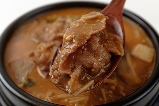 Beef miso stew