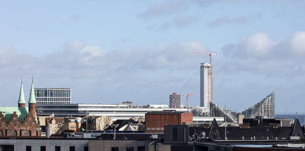 istock View over Aarhus Roofs to Aarhus Oe - Aarhus Cathedral etc. 1372495714