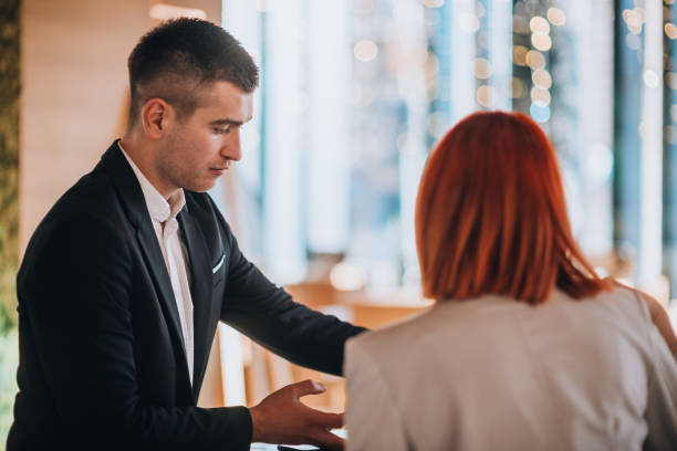istock Young attractive man and woman 1372498178