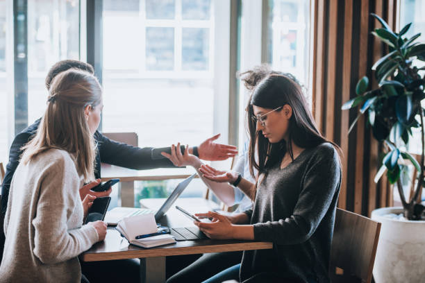 Coffee shop meeting