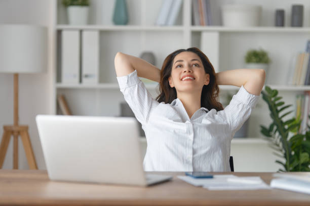 istock woman working in the office 1372504221