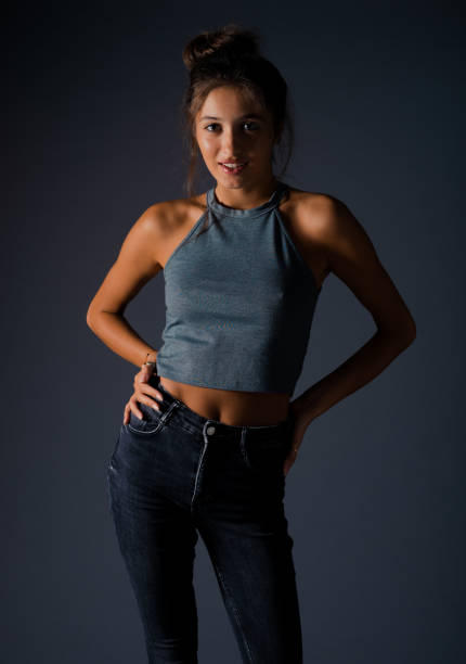 istock Fashionable young girl 1372504255