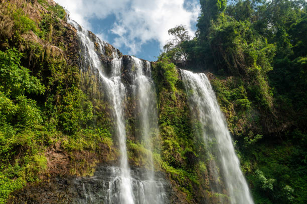istock Tad Yuang waterfall  in tropical rain forest. Laos 1372508809