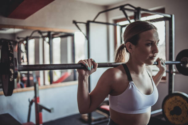 istock She never skips a workout at the gym, self-discipline to perfect strength 1372509051