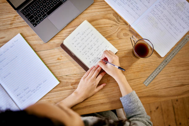 istock Shot of a unrecognizable female working from home 1372509242