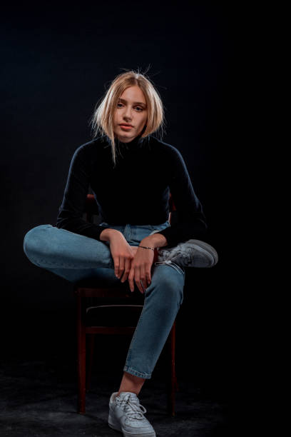 istock Modern style fashion portrait 1372512169