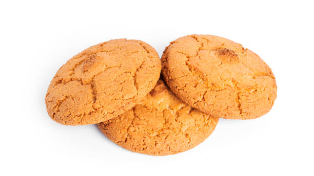 istock Coconut Americano cookies isolated on a white background 1372512307