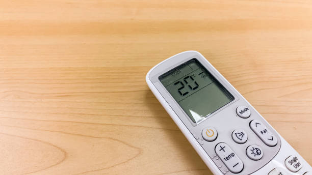 istock remote control of air conditioner 1372514006