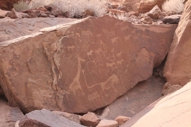istock Twyfelfontein Rock-Painting 1372516830