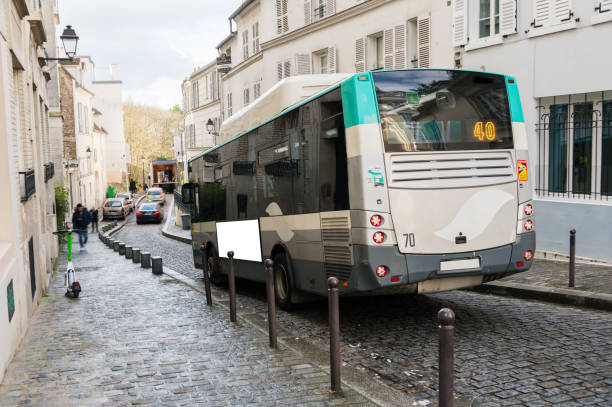 istock City bus in Paris 1372517333
