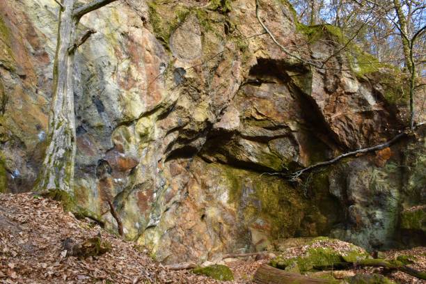 istock Old millstone quarry site in Slovenia 1372524412