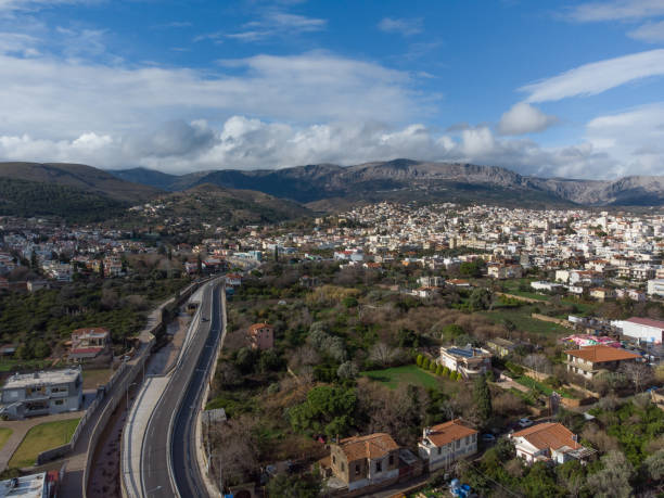 istock Arial view of Chios Island after the storm 1372527685
