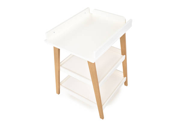 istock wood changing table isolated on white background 1372529056
