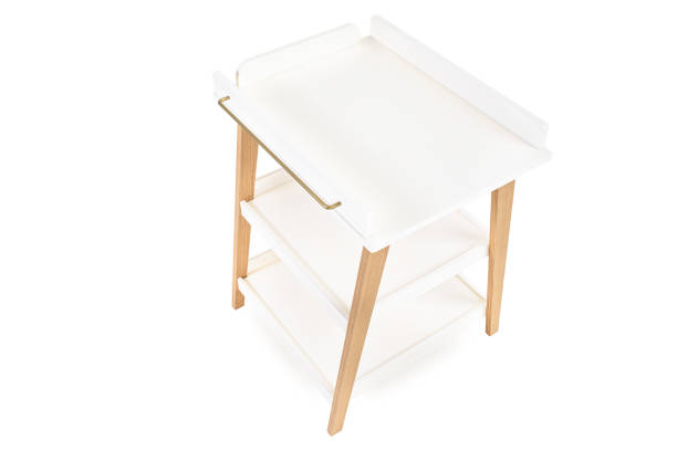 istock wood changing table isolated on white background 1372529060