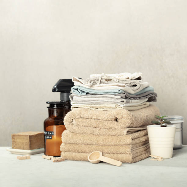 istock Zero waste concept. Eco friendly products for cleaning and care. 1372546277