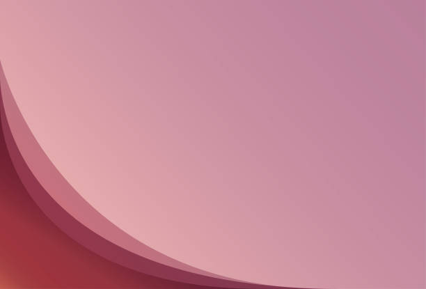 illustrazioni stock, clip art, cartoni animati e icone di tendenza di illustrazione del modello di sfondo astratto vettoriale rosa e marrone con elementi ondulati, gradienti. - virtual background