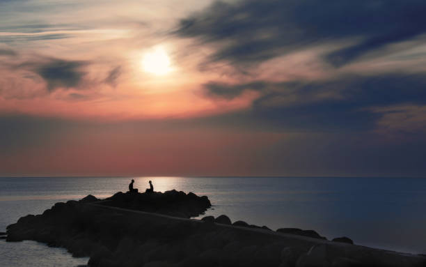 istock Meditation in the sunset 1372555642