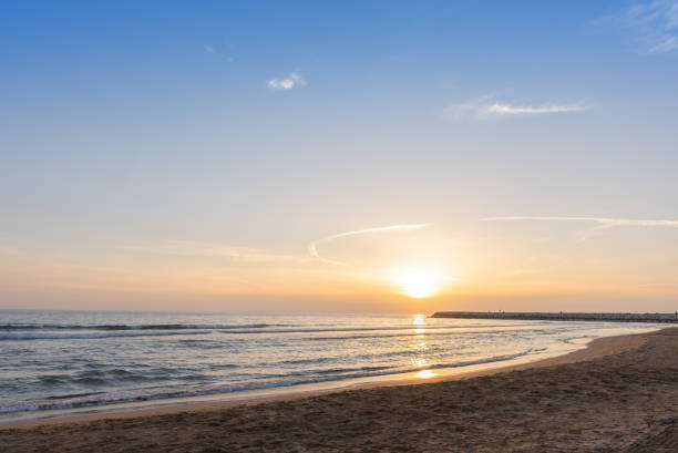 istock Beautiful colorful sunset over the Mediterranean sea. 1372555841