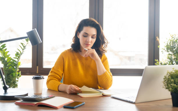 istock woman working in the office 1372562517