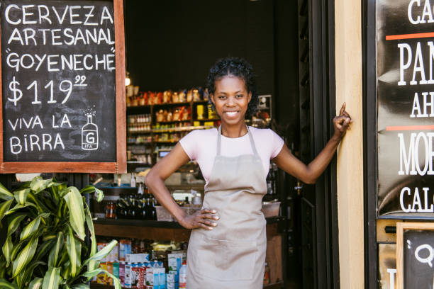 istock Delicatessen store owner portrait 1372564189