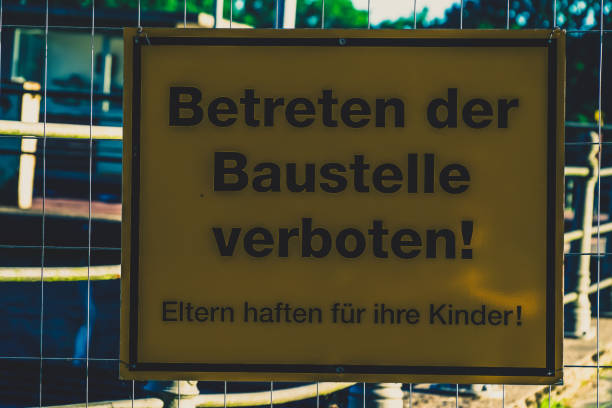 A sign with the note \