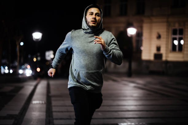 istock Male athlete exercising outdoors. Sports and active lifestyle. 1372595100