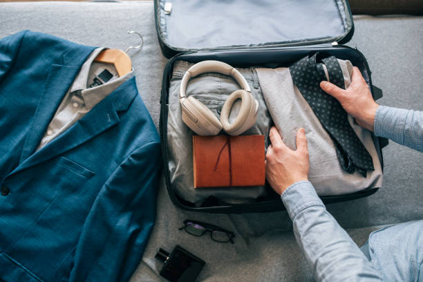 istock Ready for business trip. 1372596495