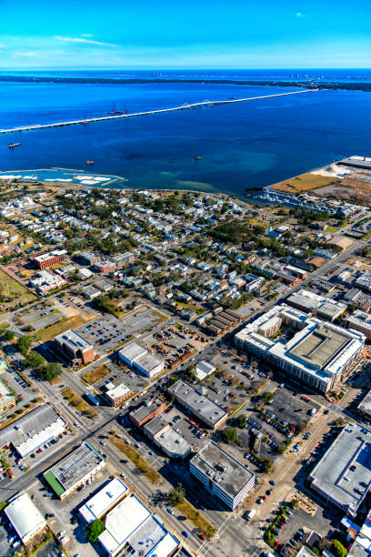 istock Downtown Pensacola Aerial 1372604910