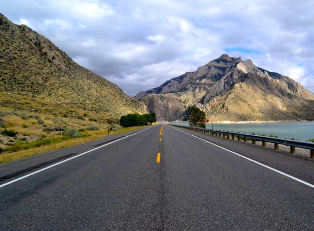 istock Road to Cody WY 1372610851