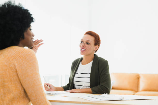 istock Therapist listens to patient 1372615586
