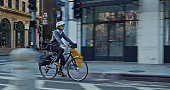 istock E-Bike Commuter Riding in Separated Bike Lane 1372618750